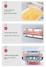 YGPACK DZW-500T External Suction Vacuum Sealer - Image 3