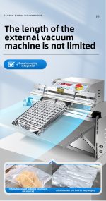 YGPACK DZW-500T External Suction Vacuum Sealer - Image 4