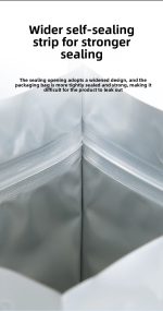 Zipper Aluminum Foil Bag - Image 4
